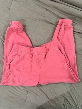 lululemon athletica Coral Pink scuba Jogger Sweatpants